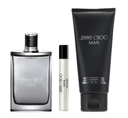 Jimmy Choo Man – 100ml EDT + 100ml All-Over Shower Gel + 7.5ml EDT – Herenparfum